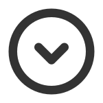 Circle Chevron Down SVG Icon